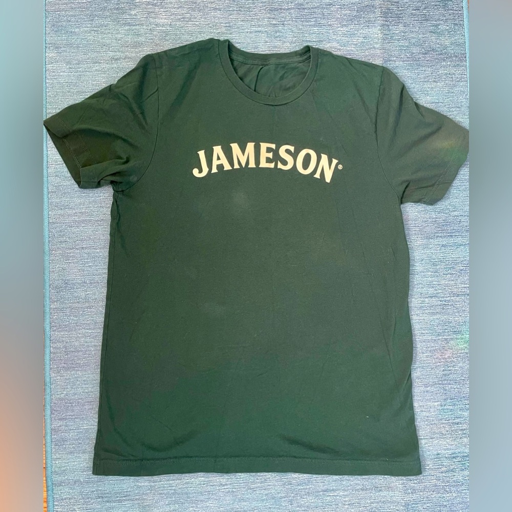 Jameson Dark Green Short Sleeve Tee Shirt.  No tags, please see measurements.